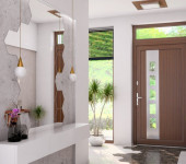 Porte in PVC, alluminio e legno 14