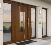 Porte in PVC, alluminio e legno 15